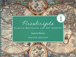 Prescripts Cursive Sentences and Art Lessons: Ancient History