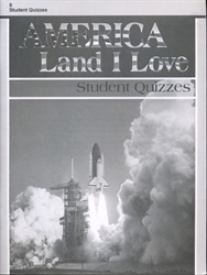 America: Land I Love - Quiz Book (really old)