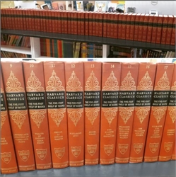 Harvard Classics Five Foot Shelf of Books - Complete 52 Volume Set