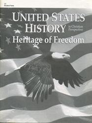 Heritage of Freedom - Test Book (really old)