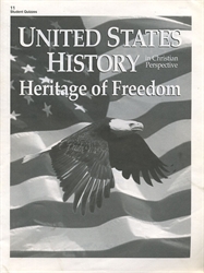 Heritage of Freedom - Quiz Book (really old)