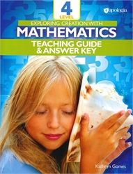 Exploring Creation with Mathematics 4 - Answer Key