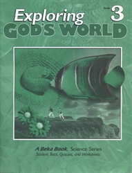 Exploring God's World - Test/Quiz Book (really old)