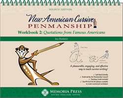 New American Cursive 2 with Quotations from Famous Americans