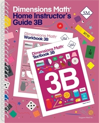 Dimensions Math 3B - Home Instructor's Guide