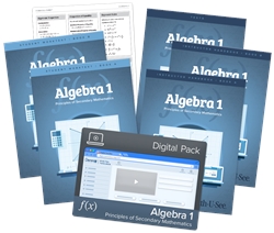 Math-U-See Algebra 1 (PSM) - Universal Set with Instructor Handbooks