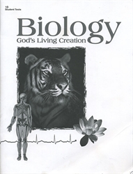 Biology: God's Living Creation - Test Book (really old)