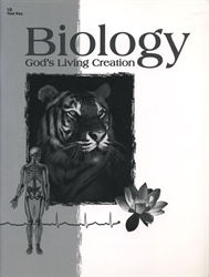 Biology: God's Living Creation - Test Key (really old)
