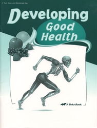 Developing Good Health - Test/Quiz Key (really old)