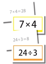 MFW Horizontal Multiplication and Division Flashcards