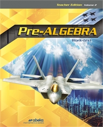 Pre-Algebra - Teacher Edition Volume 2