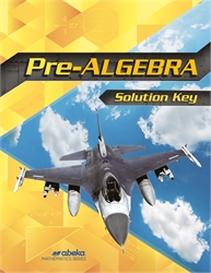 Pre-Algebra - Solution Key