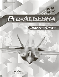 Pre-Algebra - Test/Quiz Book