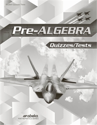 Pre-Algebra - Test/Quiz Book