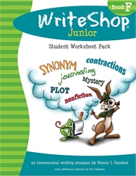 WriteShop Junior Book F - Worksheet Pack