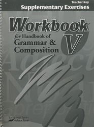 Supplementary Exercises for Workbook V - Teacher Key (old)