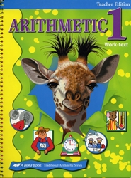Arithmetic 1 - Teacher Edition (old)