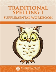 Traditional Spelling I - Supplemental Workbook