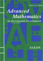 Saxon Advanced Mathematics - Teacher's Edition