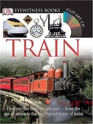 DK Eyewitness: Train w/clip-art CD