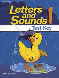 Letters and Sounds 1 - Test Key (old)