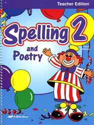 Spelling and Poetry 2 - Teacher Edition