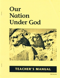 Our Nation Under God - Teacher Manual