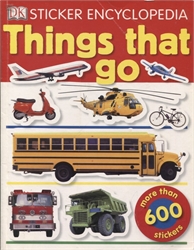 DK Sticker Encyclopedia Things That Go