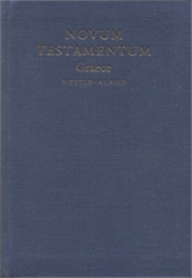 Nestle-Aland Novum Testamentum Graece 25