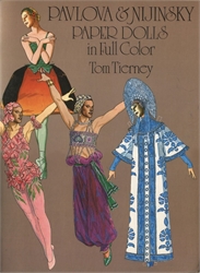 Pavlova & Nijinsky Paper Dolls in Full Color