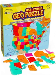 USA & Canada Geo Puzzle