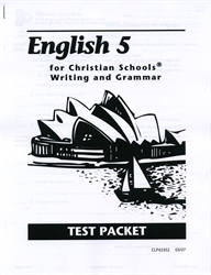 English 5 - CLP Test Packet (old)