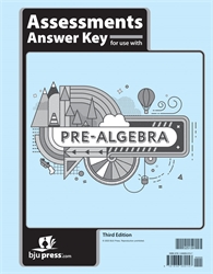 Pre-Algebra - Assessments Answer Key