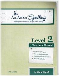 All About Spelling Level 2 - Teacher's Manual