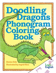 Doodling Dragons - Phonogram Coloring Book (old)
