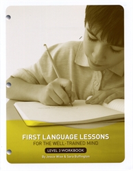 First Language Lessons for the Well-Trained Mind Level 3 Workbook