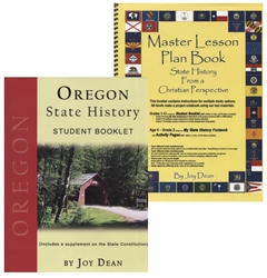 State History from a Christian Perspective - Oregon State and Master Lesson Plan Book