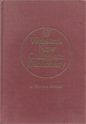 Webster's New Collegiate Dictionary