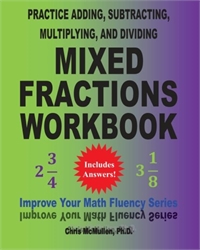 Mixed Fractions Workbook