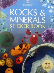 Usborne Rocks & Minerals Sticker Book
