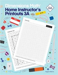 Dimensions Math 3A - Home Instructor's Printouts