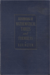 Handbook of Mathematical Tables and Formulas