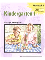 Christian Light Kindergarten 1 - Workbook 4