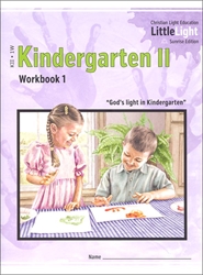 Christian Light Kindergarten 2 - Workbook 1