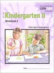 Christian Light Kindergarten 2 - Workbook 2