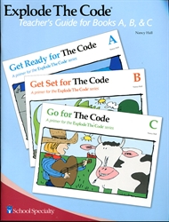 Explode the Code A, B, C - Teacher's Guide