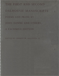 First and Second Dalhouse Manuscripts