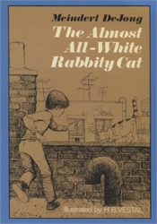 Almost All-White Rabbity Cat