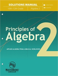 Principles of Algebra 2 - Solutions Manual