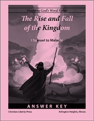 Rise and Fall of the Kingdom - Answer Key (November 2023)